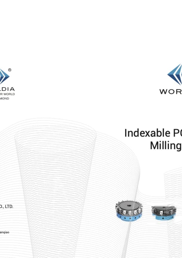 Worldia PCD PCBN Milling Cutter